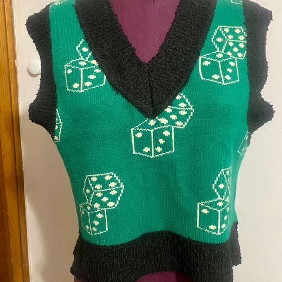 Urban Outfitters High Roller Sweater Vest - Picture 2 of 7
